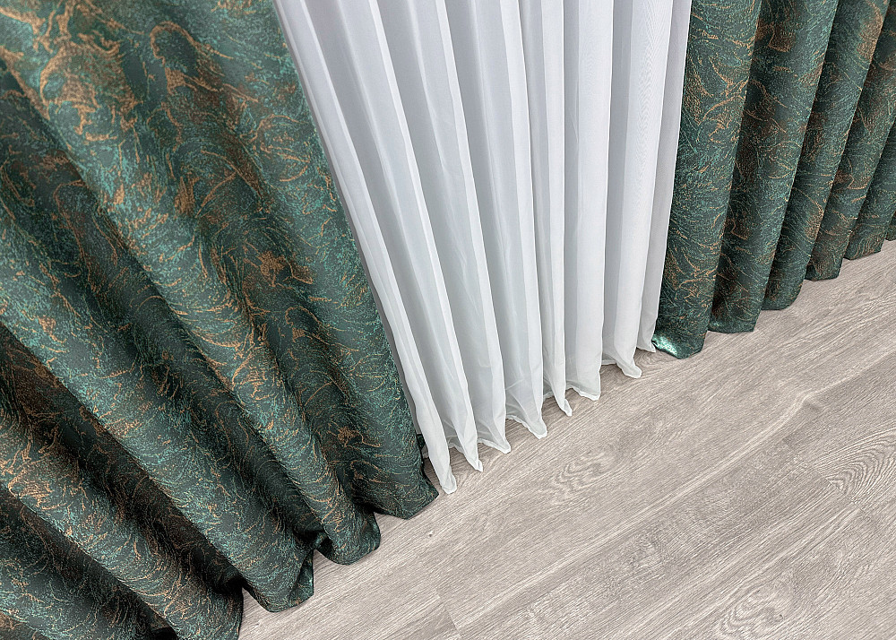 Шторная ткань жаккард 