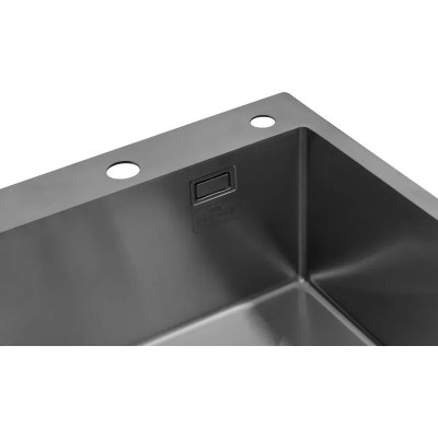 Мойка кухонная Kroner Geburstet-7849RHM (CV025276) Винница - изображение 11