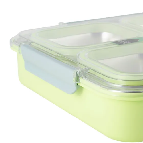 Ланч-бокс 31*25*6см (корпус пластик/внутр.ємність нерж.сталь) мікс KAMILLE Житомир - фото 12