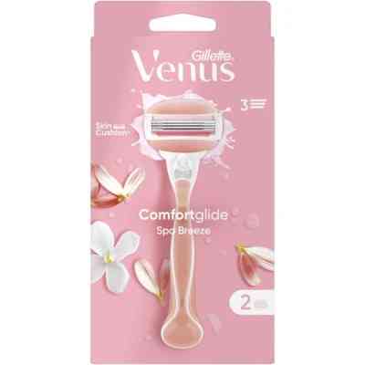 Бритва Gillette Venus Comfortglide Spa Breeze з 2 змінними картриджами (7702018322862) Вінниця