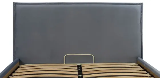 Кровать Двуспальная Andrea Comfort 160 х 190 см Monolith 70 С подъемным механизмом и нишей для белья Серый Киев