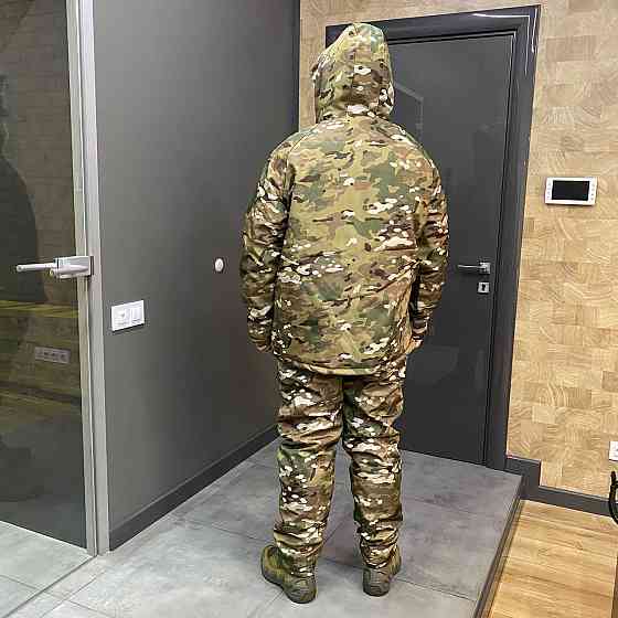 Костюм тактический демисезон, Softshell, Мультикам, размер XL, демисезонный костюм софтшелл для военных Solmir Киев