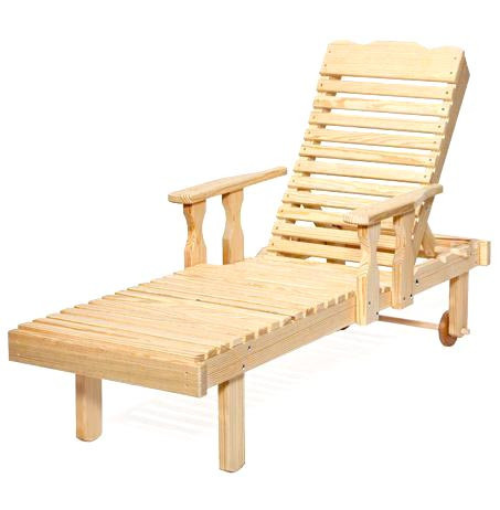 Шезлонг садовый 