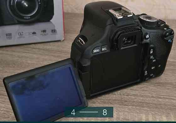 Фотоаппарат Canon 600D з об'єктивом EFS 18-55 mm + об'єктив EF 50 mm. Киев
