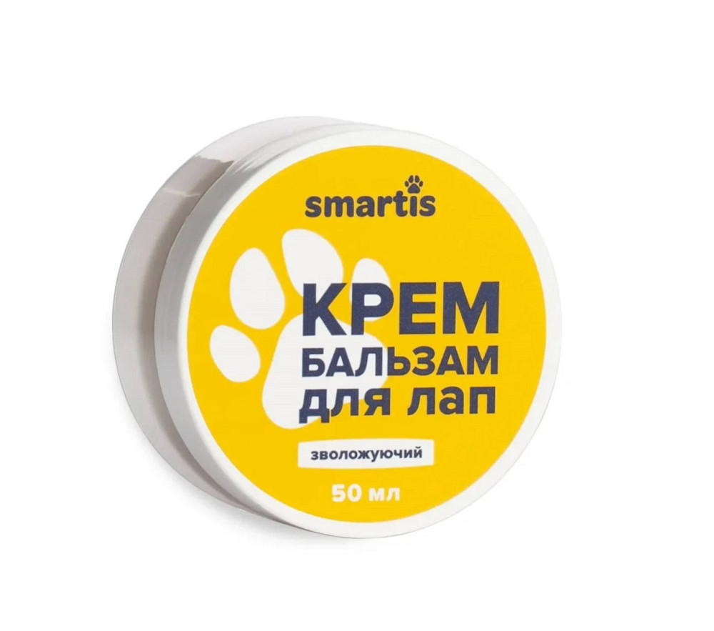 Увлажняющий крем-бальзам для лап Смартис Smartis для собак и щенков 50 г Винница - изображение 1