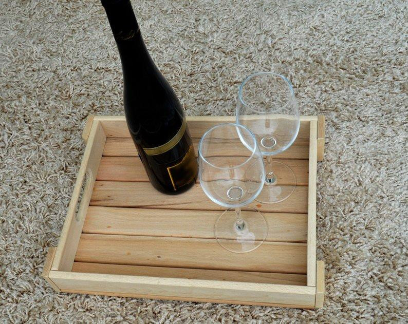 Поднос деревянный 