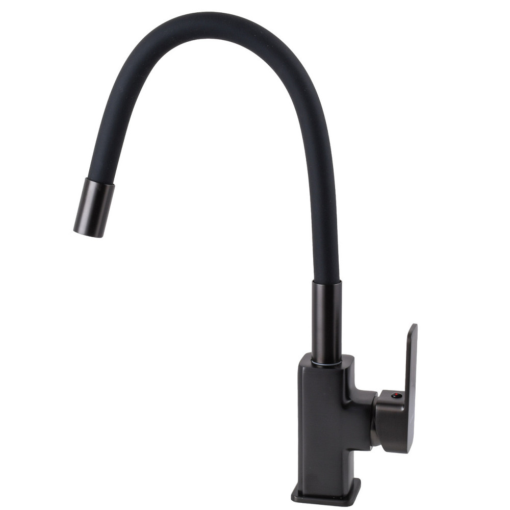 Смеситель для кухни Globus Lux Milano GLM-203LR-11-GRAPHITE (000027888) Киев - изображение 5