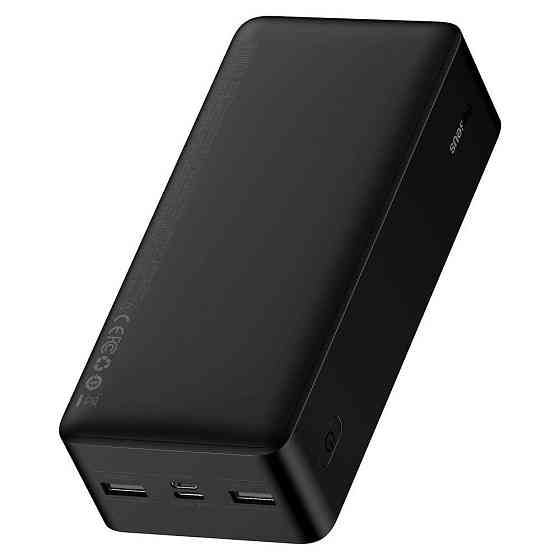 Power bank (Зовнішній акумулятор) Baseus Bipow 15 W 30 000 mAh TereML-K01 (Чорний) Миколаїв