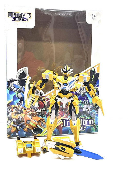 Трансформер Динозавробот зі зброєю Жовтий (W 6688-26 /27/28/29/30) Чернигов - изображение 4