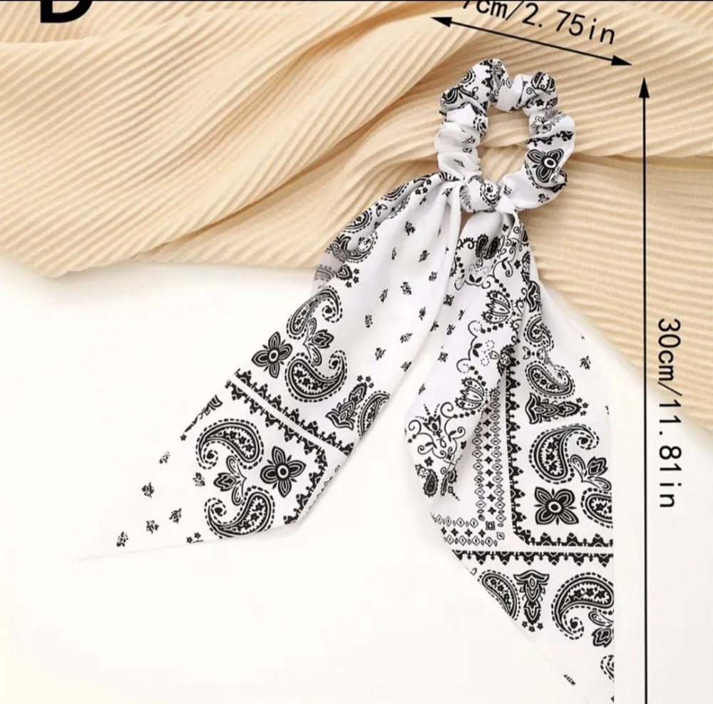 Гумка для волосся Чорний Смела - изображение 3