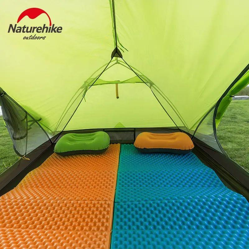 Килимок складний IXPE Naturehike NH19QD008, алюмінієва плівка, 185x56х1,8 см, блакитний Київ - фото 7
