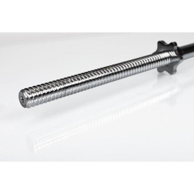 Гриф для штанги 1.8 м с диаметром 28 мм Гантели, гири, штанги и диски хромированный Киев - изображение 6