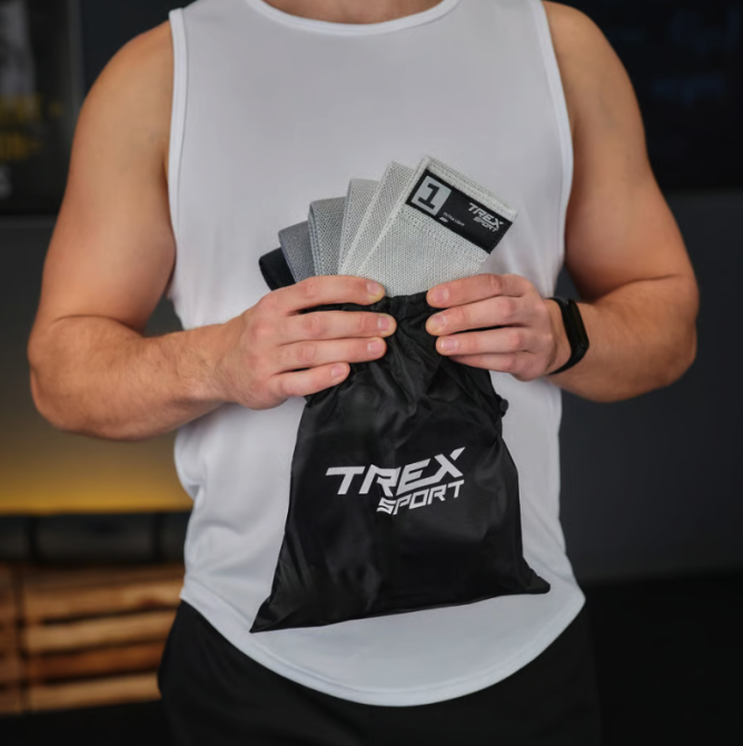 Набір резинок для фітнесу Trex Sport TX-038PBA 5-30кг Киев - изображение 7