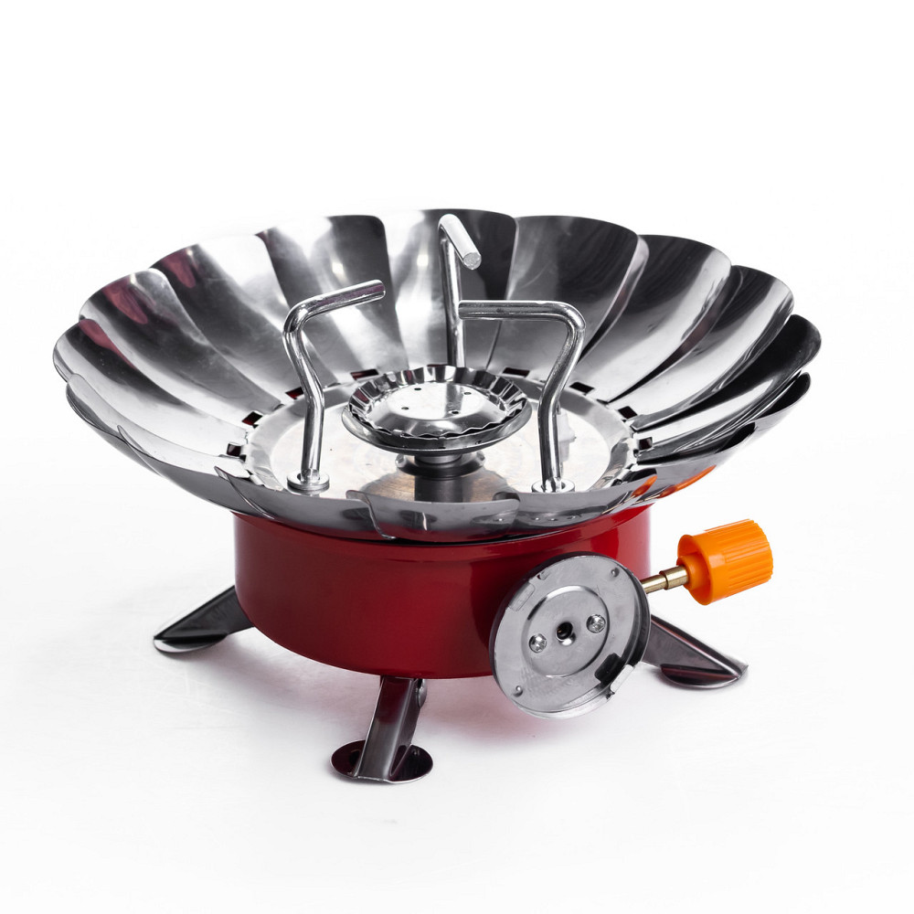 Газовий пальник 2800 Вт HP-DS3-9 таганок газовий туристичний червоний Коломия - фото 1