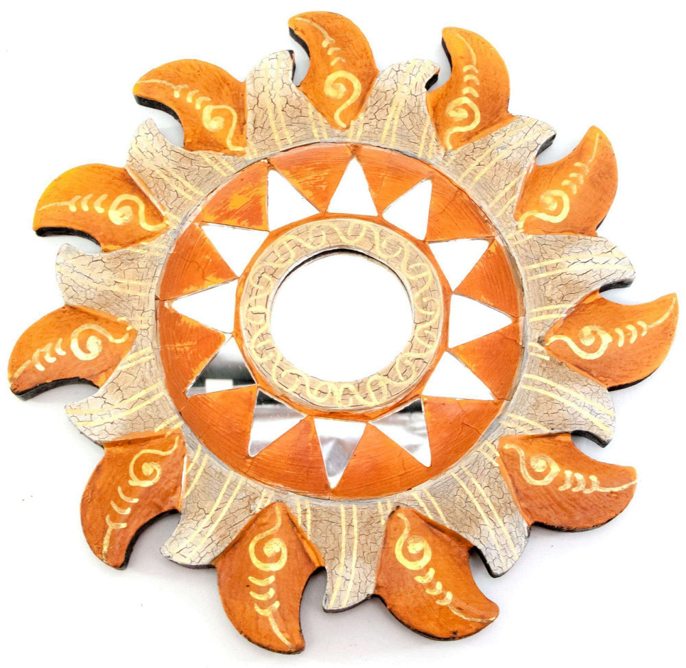 Зеркало настенное мозаичное Солнце Киев - изображение 1