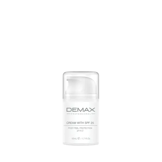 Постпилинговый защитный крем с SPF25,  Post-Peel Protection Cream with SPF2550 мл Demax Днепр