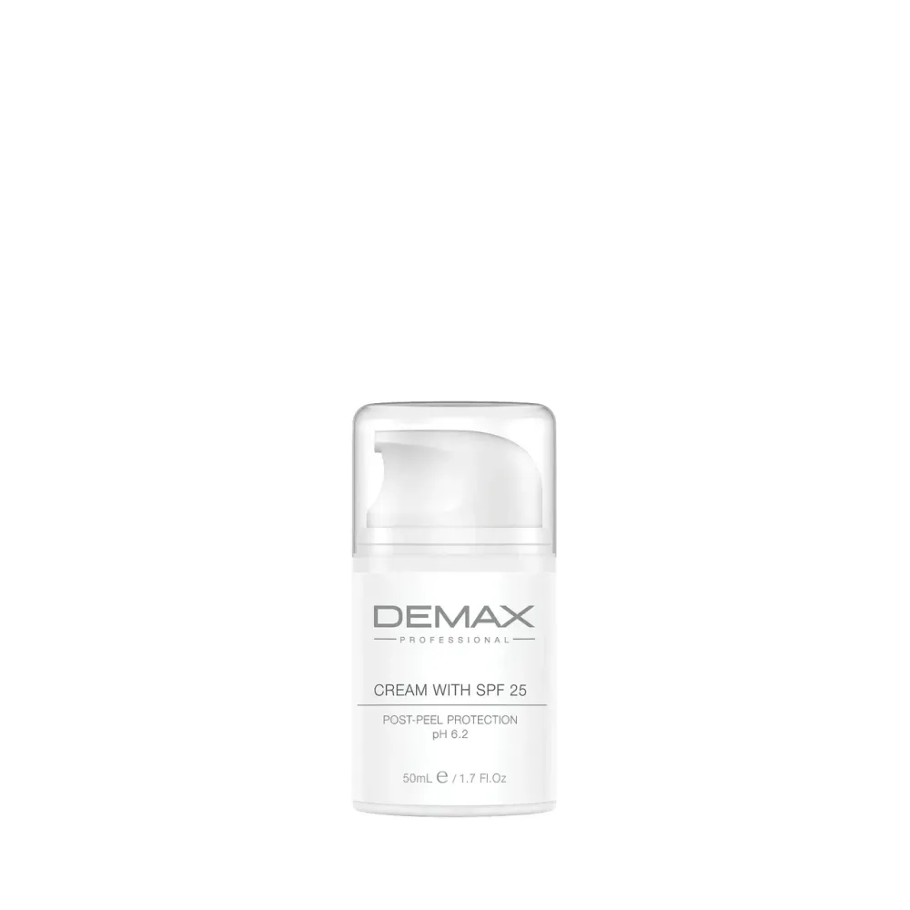 Постпілінговий захисний крем із SPF25 ,Post-Peel Protection Cream with S 50 мл Demax Дніпро - фото 1