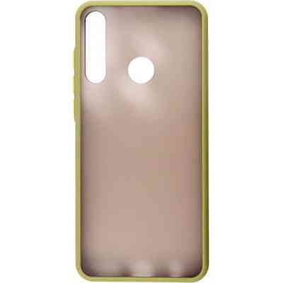 Чохол до мобільного телефона Dengos Matt Huawei Y6P, green (DG-TPU-MATT-55) (DG-TPU-MATT-55) Вінниця