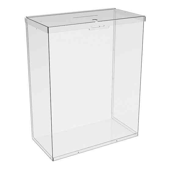 Ящик EKOSTAR с замком для пожертвований и сбора денег 390x200x500. Объем 39 литров Киев