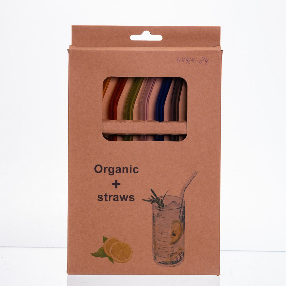 Yiwu Набір скляних трубочок із щіточкою (8+1) 64486-84 Коломыя - изображение 1