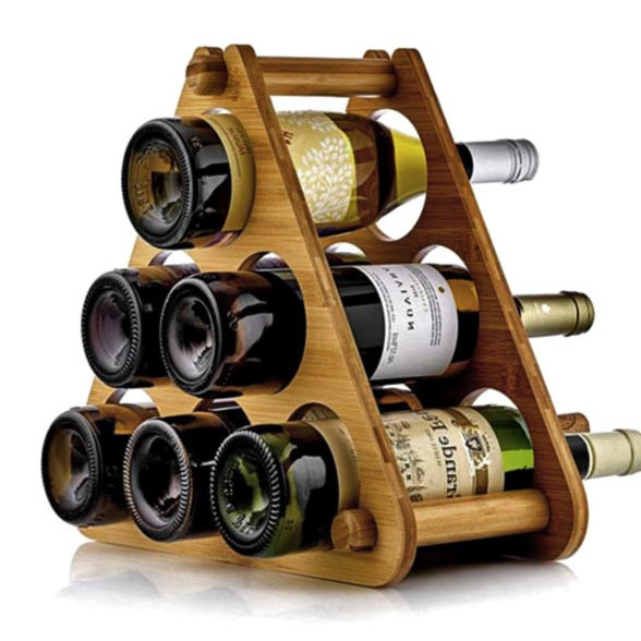 Настільна винна полиця "Крамат" сієна Миколаїв - фото 1