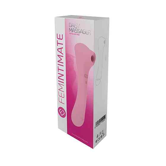 Вакуумний кліторальний стимулятор Femintimate Daisy Massager Pink Sex Aura Київ