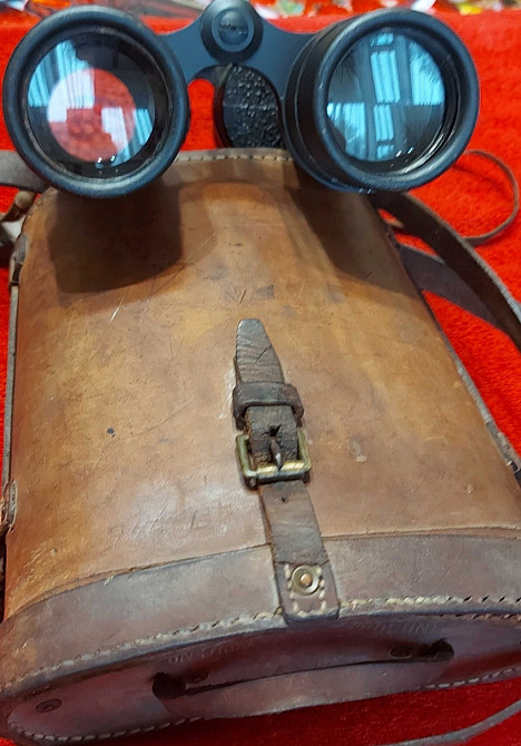 Британський бінокль періоду ВВ- 1942 Binocular Prismatic №5 case MK1 7х50 Киев - изображение 4