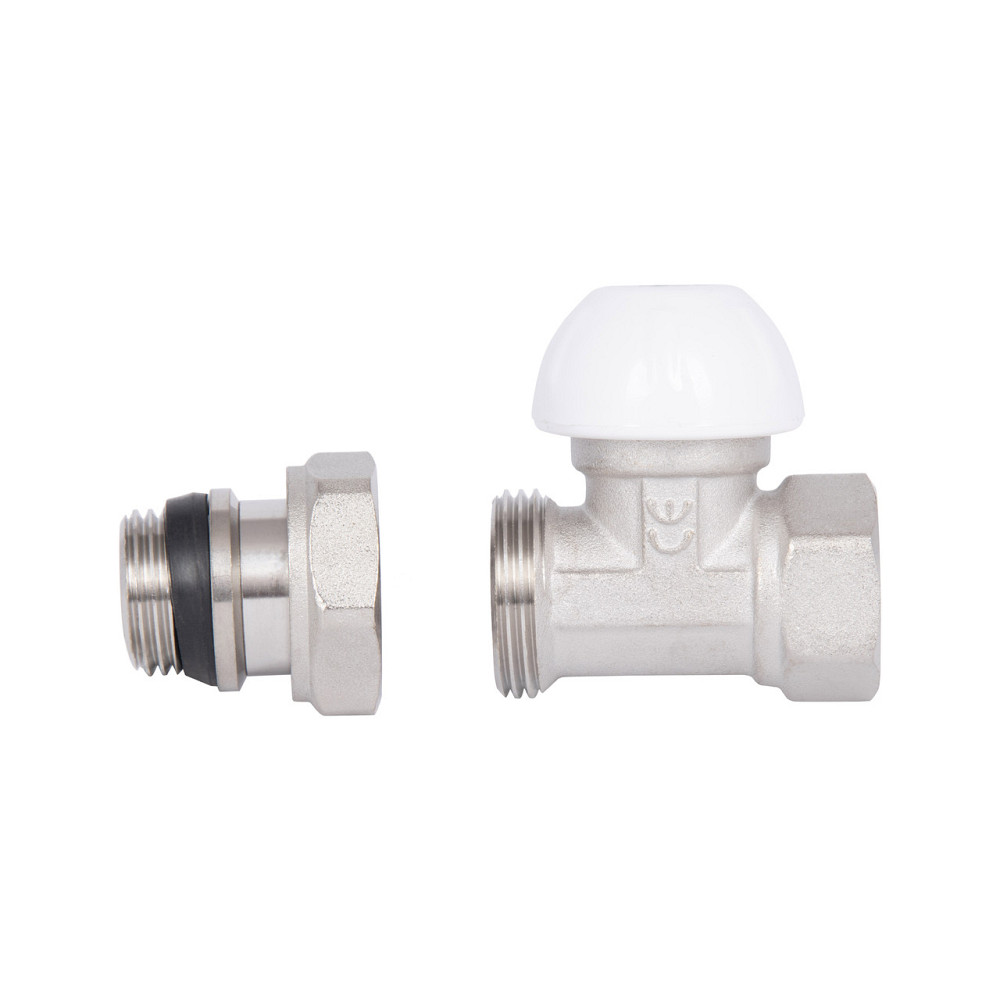 Кран радіаторний Thermo Alliance Standart Powerful 1/2" з антипротіканням прямий SF231W15 Київ - фото 6