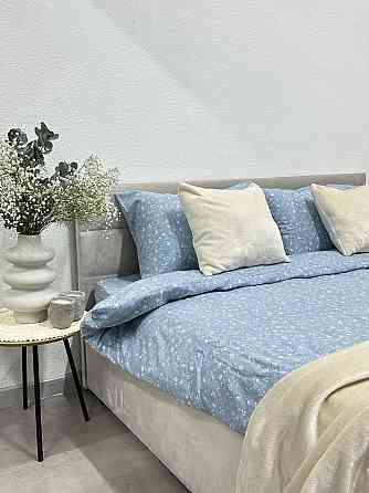 Ecotton Комплект постільної білизни Ecotton полуторний 150х215 см блакитний (250958) Київ