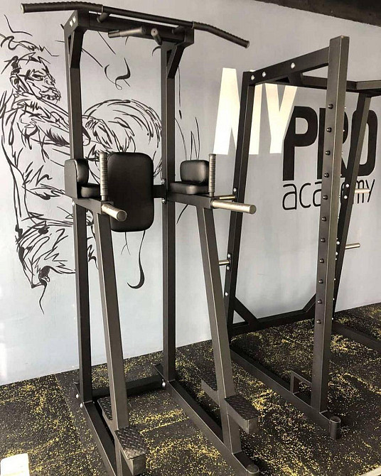 Турник + пресс + брусья с опорами для ног Sport 60х60 мм Спортивные стенки и турники для дома разборная Киев - изображение 1