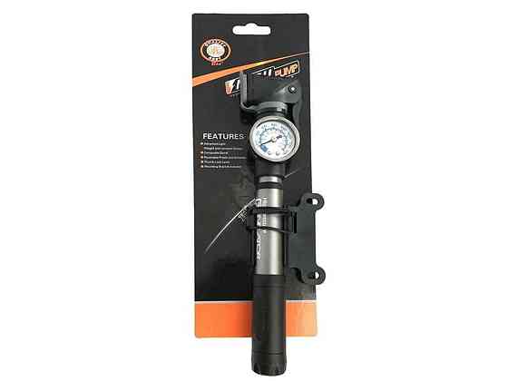 Насос байк з монометром Z INFLATOR M25B-01A ТМ Kelb.Bike Solmir Київ