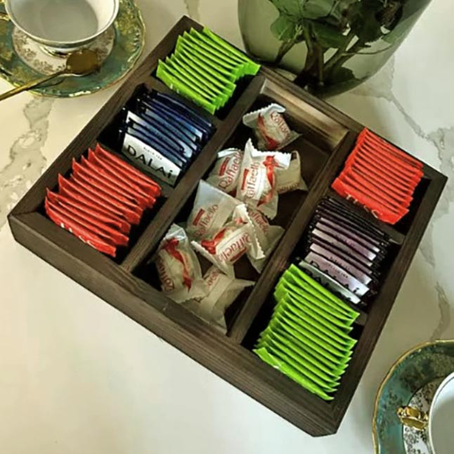 Менажница деревянная 