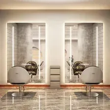 Перукарська Консоль Calissimo Konsola Konsoleta Fryzjerska Lustro Rama Aluminiowa Led 200X100 Pro Київ - фото 1