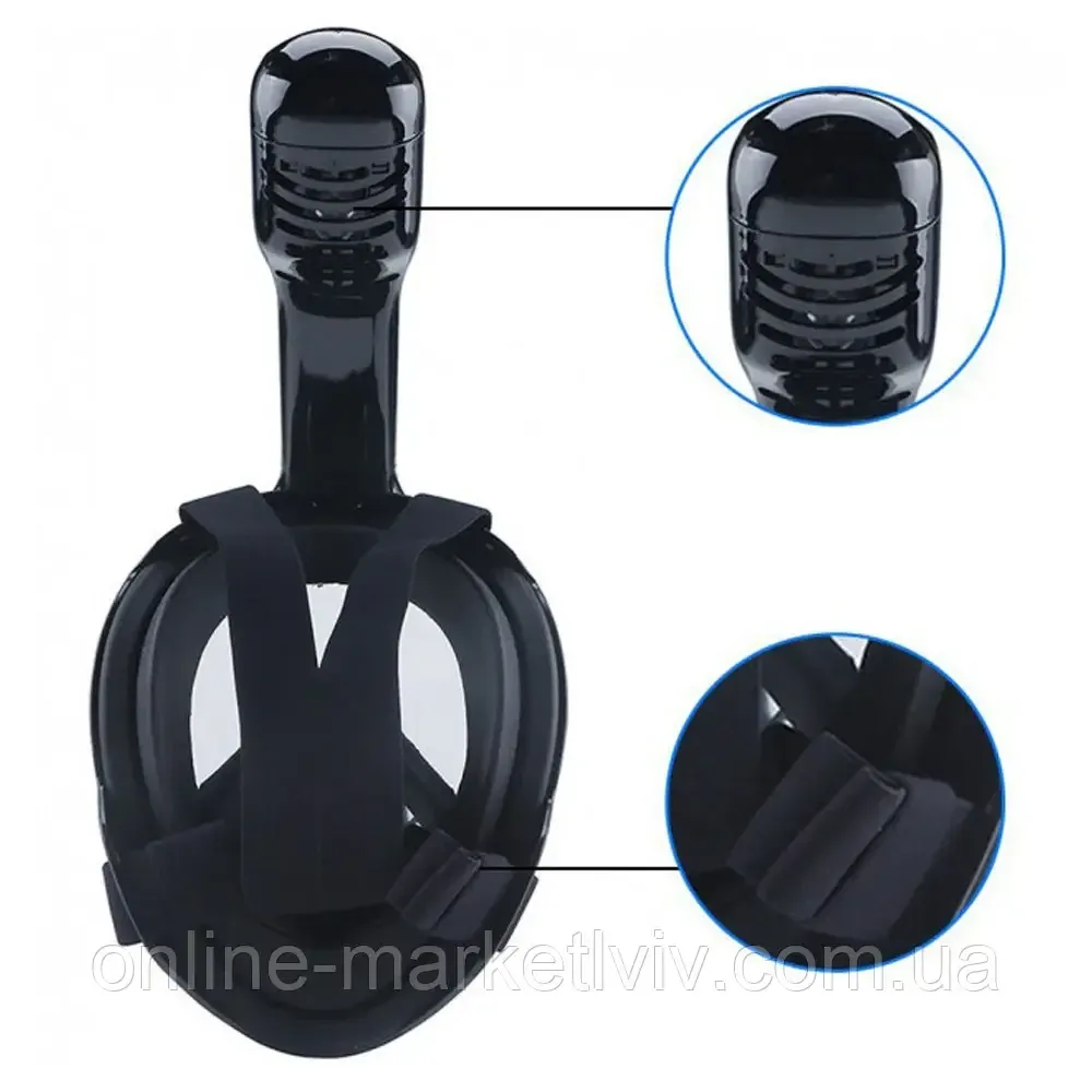 Маска для снорклинга Easybreath Tribord SBR Киев - изображение 7