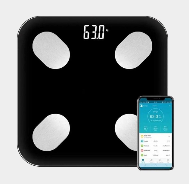 Смарт-ваги електронні підлогові MATARIX MX-454 App Одеса - фото 6