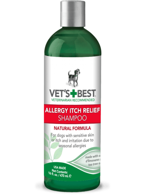 Vet`s Best Allergy Itch Relief Shampoo (Ветс Бест Алерджі Ітч Рельєф) шампунь для собак від свербіння під час алергії Запоріжжя - фото 1