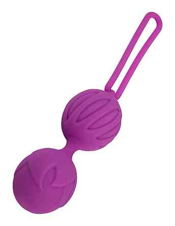 Вагинальные шарики Adrien Lastic Geisha Lastic Bal, размер S, фиолетовые Sex Aura Киев