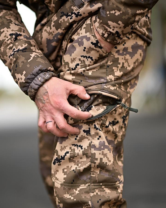 Зимовий тактичний костюм gamma original піксель ПП8166 Одеса - фото 19