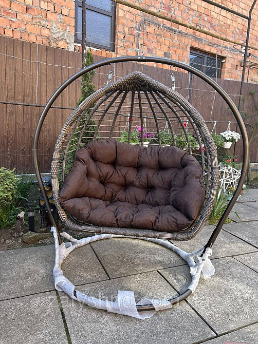 Кокон двухместный ротанговый на улицу Киев - изображение 3
