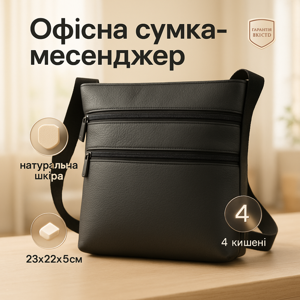 Мужская сумка барсетка для мужчины, Мужская небольшая сумка мессенджер, Современный мессенджер ZI-65 Львов - изображение 20
