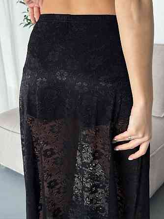 Женский стильный трендовый костюм двойка: жакет + юбка, костюмная ткань,гипюр + трикотажная подкладка Одесса