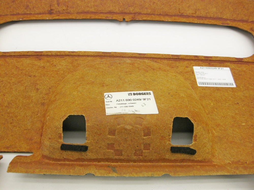 Mercedes-Benz  A2116900249 9F21 Задня полиця чорна E-Class W211 Одесса - изображение 7