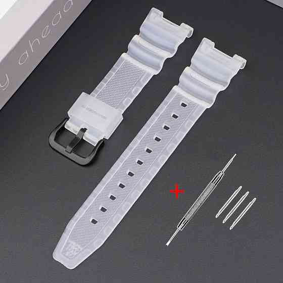 Ремешок для Casio SGW-100 Transl BK SBR Киев