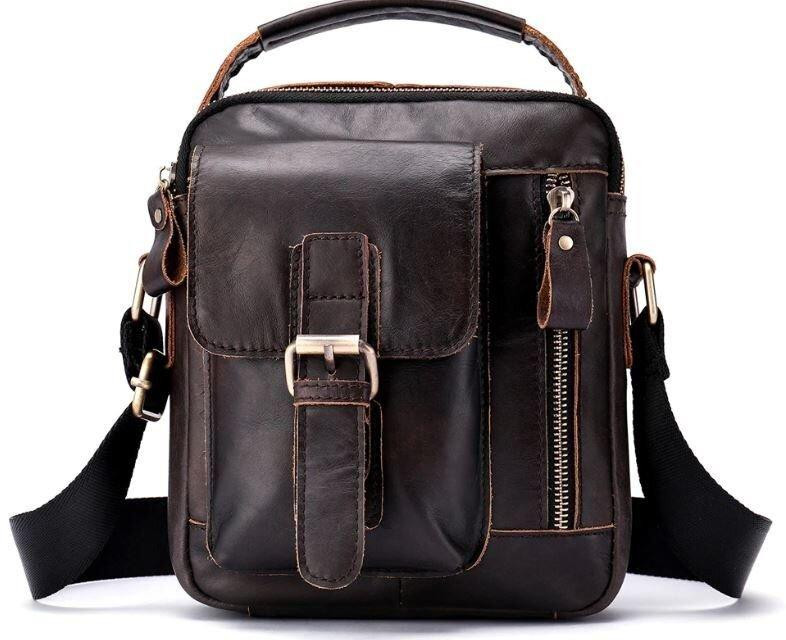 Сумка мужская Vintage 14702 Коричневая Киев - изображение 1