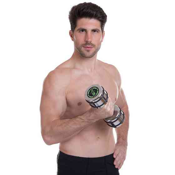 Гантель 9 кг хромована Zelart-2622-9 Київ