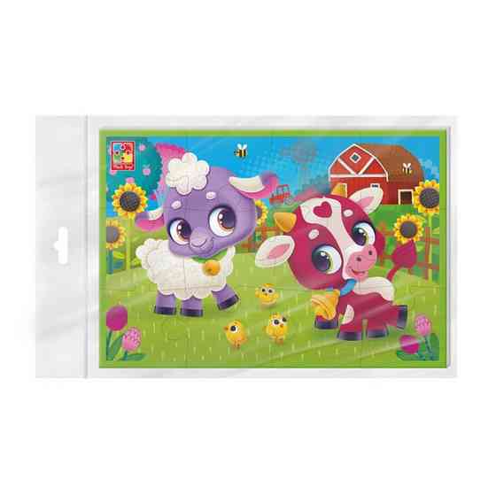 Детские развивающие мягкие пазлы 