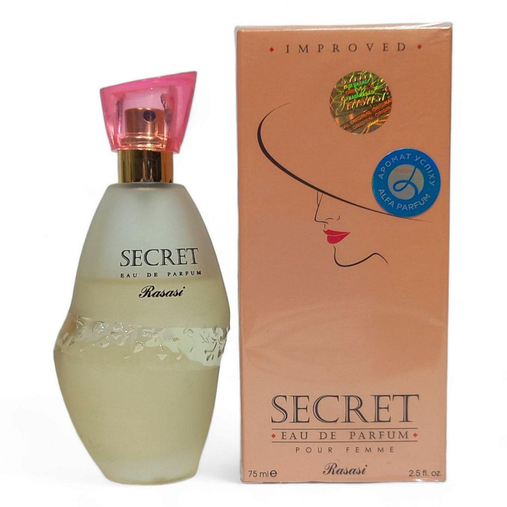 Парфюмированная вода Rasasi Secret 75 мл, оригинал,  аромат для женщин, стойкий, ОАЭ Харьков - изображение 3