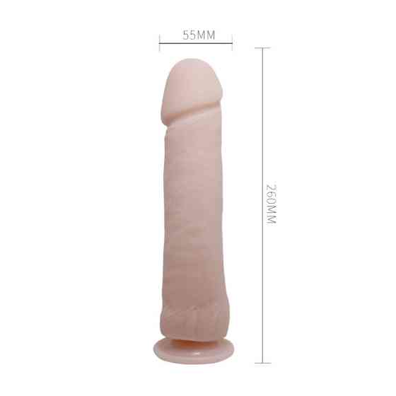 Фалоімітатор без мошонки - The Big Penis String Stimulation, 26 см Sex Aura Київ