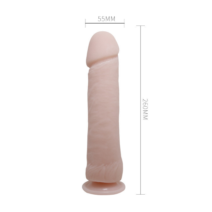 Фалоімітатор без мошонки - The Big Penis String Stimulation, 26 см Sex Aura Київ - фото 4