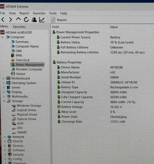 Intel i5-1235U 20GB/512GB 15.6